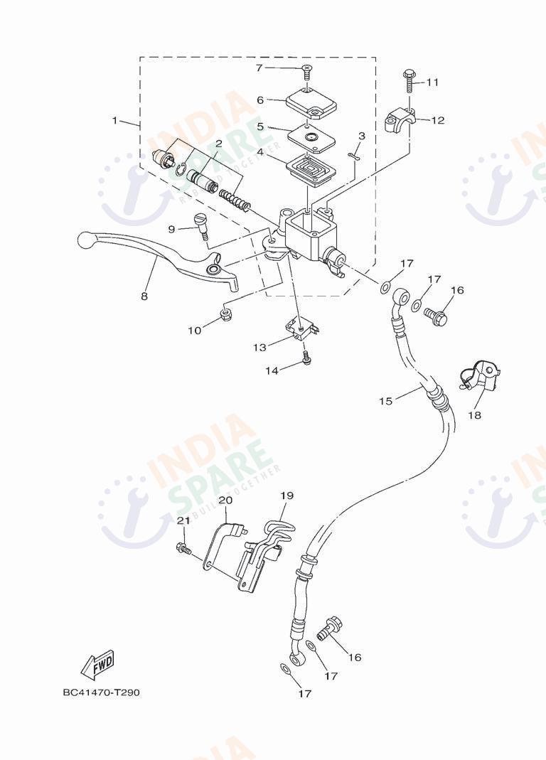 FRONT MASTER CYLINDER